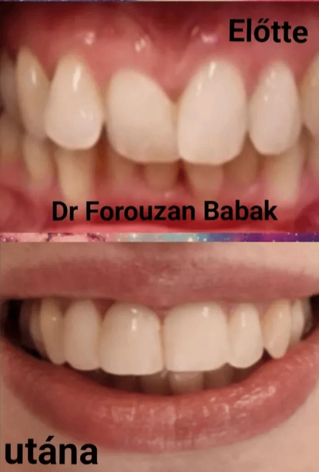 Dr. Fourozan Babak in his dental clinic